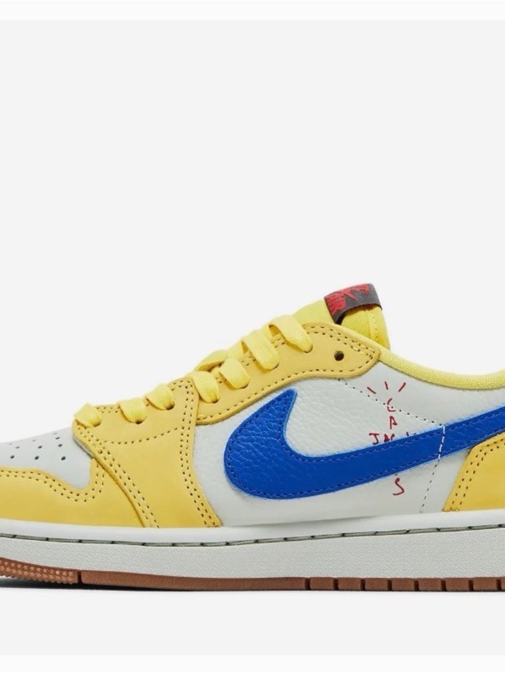 Travis Scott x Wmns Jordan 1 Retro Low OG SP ‘Canary’